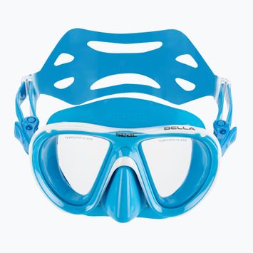 Maschera subacquea SEAC per bambini Bella light blue