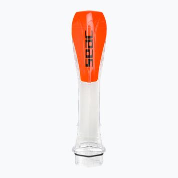 SEAC Unica trasparente/arancione maschera snorkel integrale