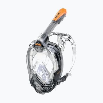 SEAC Libera nero/arancio maschera integrale per lo snorkeling