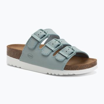 Scholl Rio Wedge Ad Med infradito da donna blu chiaro