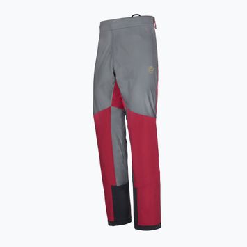 Pantaloni da uomo La Sportiva Revel GTX con membrana nera/sangria