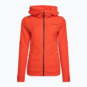 Felpa da arrampicata donna La Sportiva Mood Hoody cherry tomato