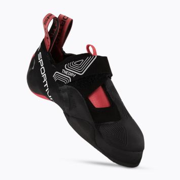 Scarpa da arrampicata La Sportiva donna Theory black hibiscus