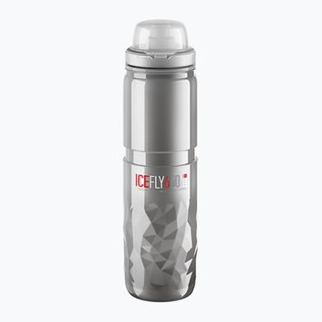 Bottiglia da bicicletta Elite Ice Fly 650 ml trasparente