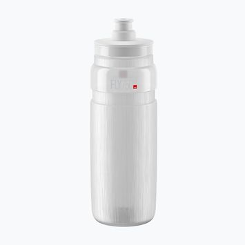 Bottiglia da ciclismo Elite FLY Tex 750 ml logo chiaro/grigio