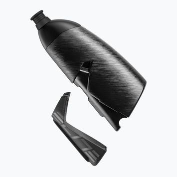 Kit bici Elite Crono CX'25 Cestino aerodinamico in vetroresina + bidone da 500 ml nero