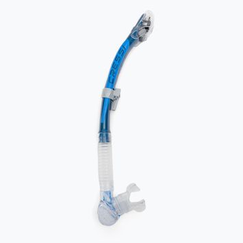 Snorkel Cressi Alpha Ultra Dry sil. chiaro/azzurro