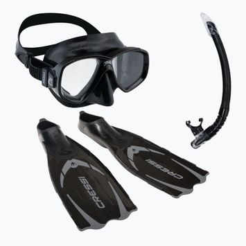 Cressi Pluma Dive Kit nero