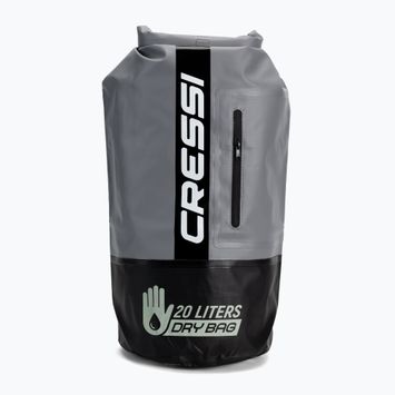 Cressi Dry Bag Premium 20 l nero/grigio borsa impermeabile