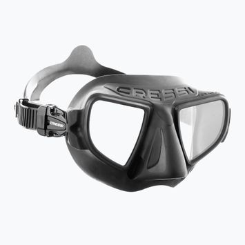 Maschera subacquea Cressi Atom nero/nero