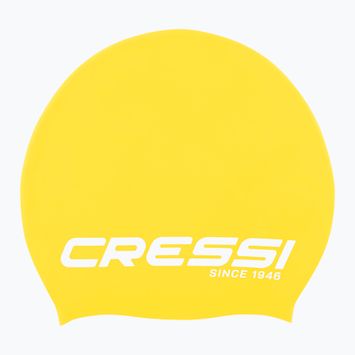 Cressi Loira Cuffia per capelli lunghi giallo/bianco