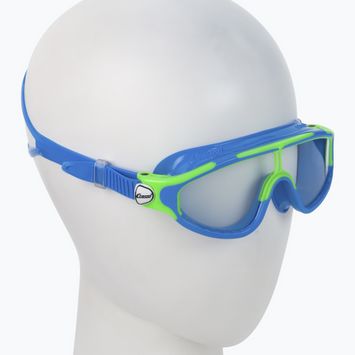 Maschera da nuoto per bambini Cressi Baloo azzurro/lime