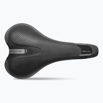 Sportourer FLX Uomo Sella da bicicletta in gel nero