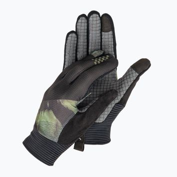 Guanti da ciclismo da donna Northwave Air Lf Full Finger verde bosco/nero