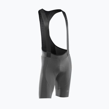 Pantaloncini da ciclismo Northwave Fast Bibshort da uomo grigio scuro