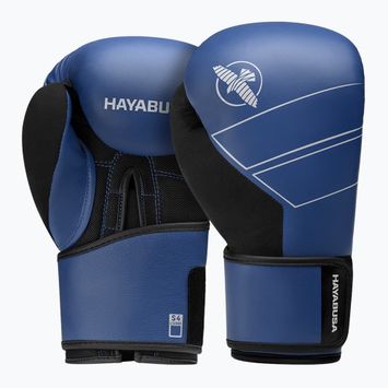 Guanti da boxe Hayabusa S4 in pelle blu