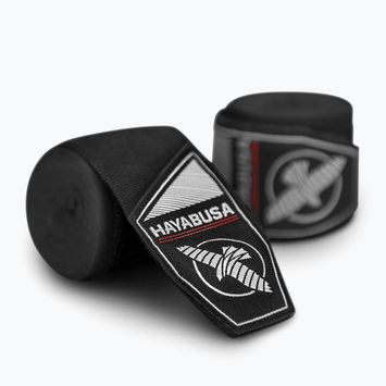 Hayabusa Perfect Stretch Youth Boxing Hand Wraps 450 cm nero