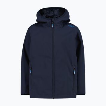 Giacca antipioggia da bambino CMP 35Z5514 Fix Hood nero/blu