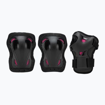 Rollerblade Skate Gear W set di protezioni da donna nero/raspberry