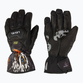 Guanto da sci per bambini Level Sq JR CF pk nero