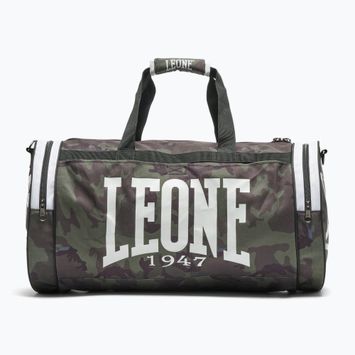 Borsa da allenamento LEONE 1947 Mimetic Camo Borsa 45 l verde camo