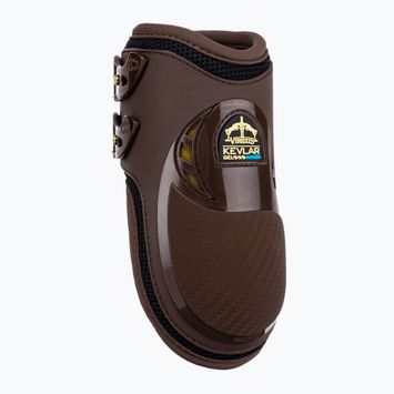 Protezione posteriore per cavalli Veredus Kevlar Gel Vento marrone