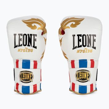 Guanti da boxe LEONE 1947 Thai Style bianco