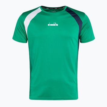 Camicia da golf Diadora SS TS verde uomo