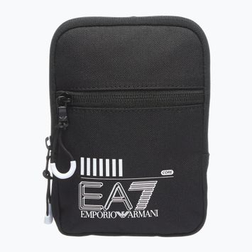 EA7 Emporio Armani Train Core Mini, marsupio con logo bianco/nero