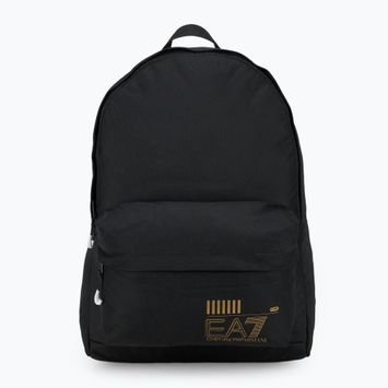 EA7 Emporio Armani Train Core 20 l nero/oro zaino urbano con logo