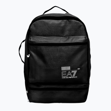 EA7 Emporio Armani Train Core 23 l nero/bianco zaino urbano con logo
