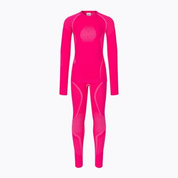 Set di biancheria intima termica per bambini UYN Visyon UW Set rosa dolce