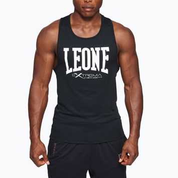 Canotta da allenamento LEONE 1947 Logo Tank nero