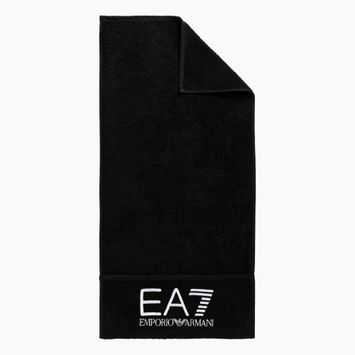 Asciugamano EA7 Emporio Armani nero