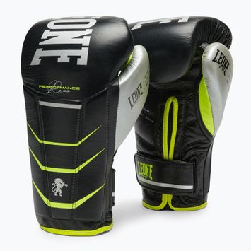 Guantoni da boxe LEONE 1947 Revo Performance nero fluo