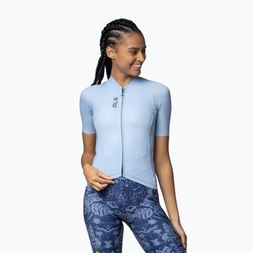 Maglia ciclismo donna Alé Color Block aqua