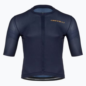 Maglia da ciclismo Castelli Unlimited Entrata 3 blu belga da uomo