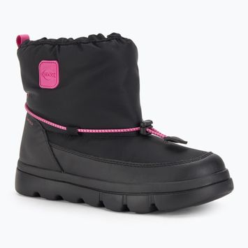 Geox Willaboom ABX stivali da neve per bambini nero / fucsia