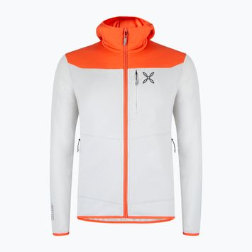 Felpa Montura Altitude da uomo Maglia quiet grigio/arancio