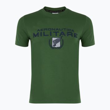 T-shirt uomo Aeronautica Militare 251TS2379J674 verde foresta