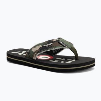 Aeronautica Militare Uomo 251SC310CT3593 infradito verde mimetico