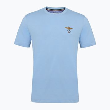 T-shirt Aeronautica Militare Essential uomo blu ghiaccio