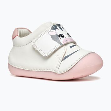 Geox Tutim bianco/rosa scarpe da bambino