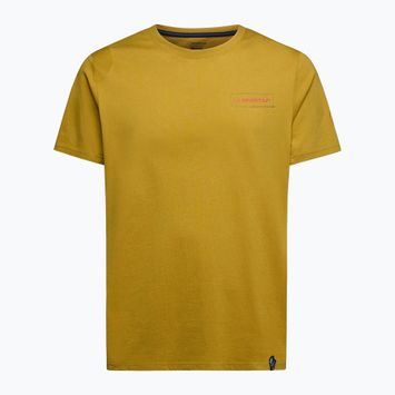 T-shirt uomo La Sportiva Mantra savanna/mountain red