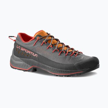 Scarpa da avvicinamento La Sportiva TX4 Evo ST da uomo in carbonio/rosso montagna