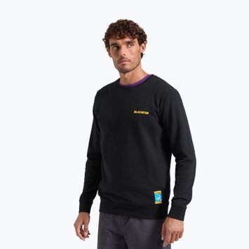 Felpa uomo La Sportiva Climbing On The Moon black/yellow