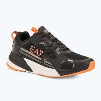 EA7 Emporio Armani Crusher Distance Thunder nero / autunno tramonto scarpe