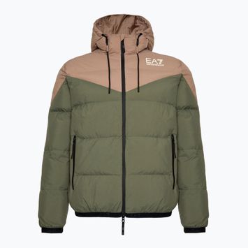 Uomo EA7 Emporio Armani Train Athletic Colour Block Giacca imbottita a maniche corte