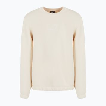 EA7 Emporio Armani Train Core T-Top felpa grigia a cappuccio bianco