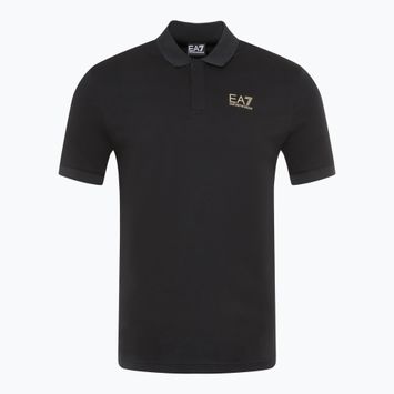 Maglietta EA7 Emporio Armani Train 7 Lines Polo uomo nero 0200